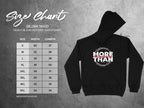More Than Conquerors Romans 8:37 Hooded Sweatshirt product type