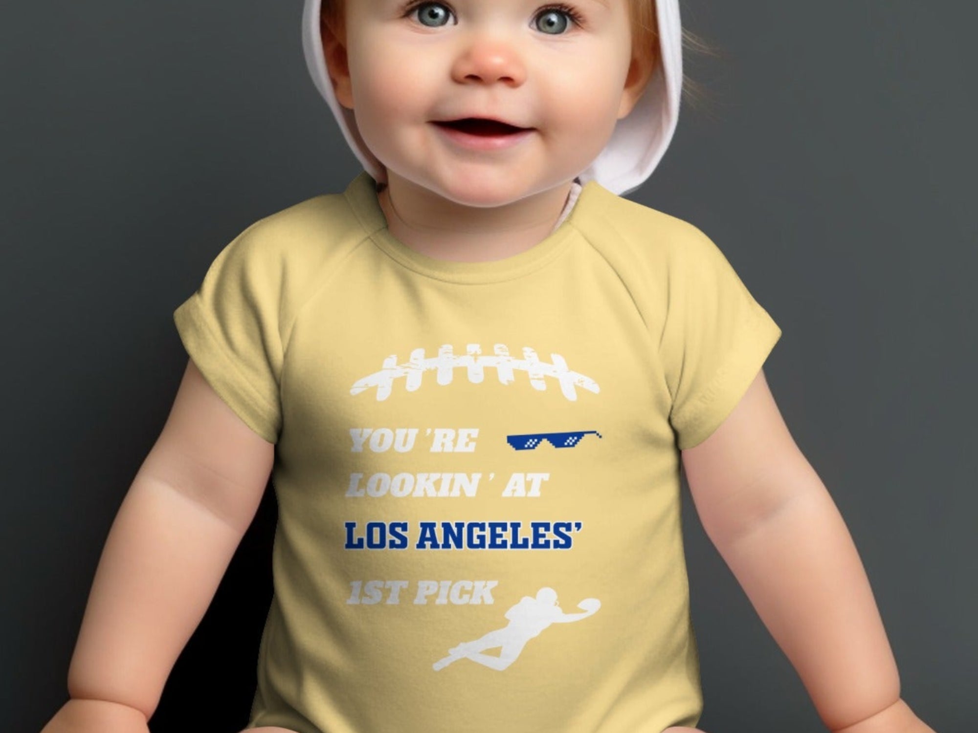 You're Lookin' at Los Angeles' 1st Pick Baby Onesie