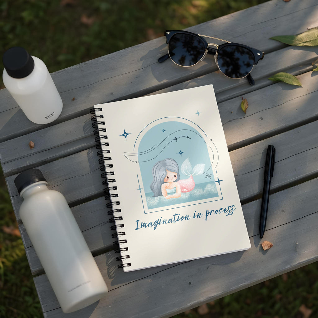 Imagination in Process Spiral Bound Notebook Product