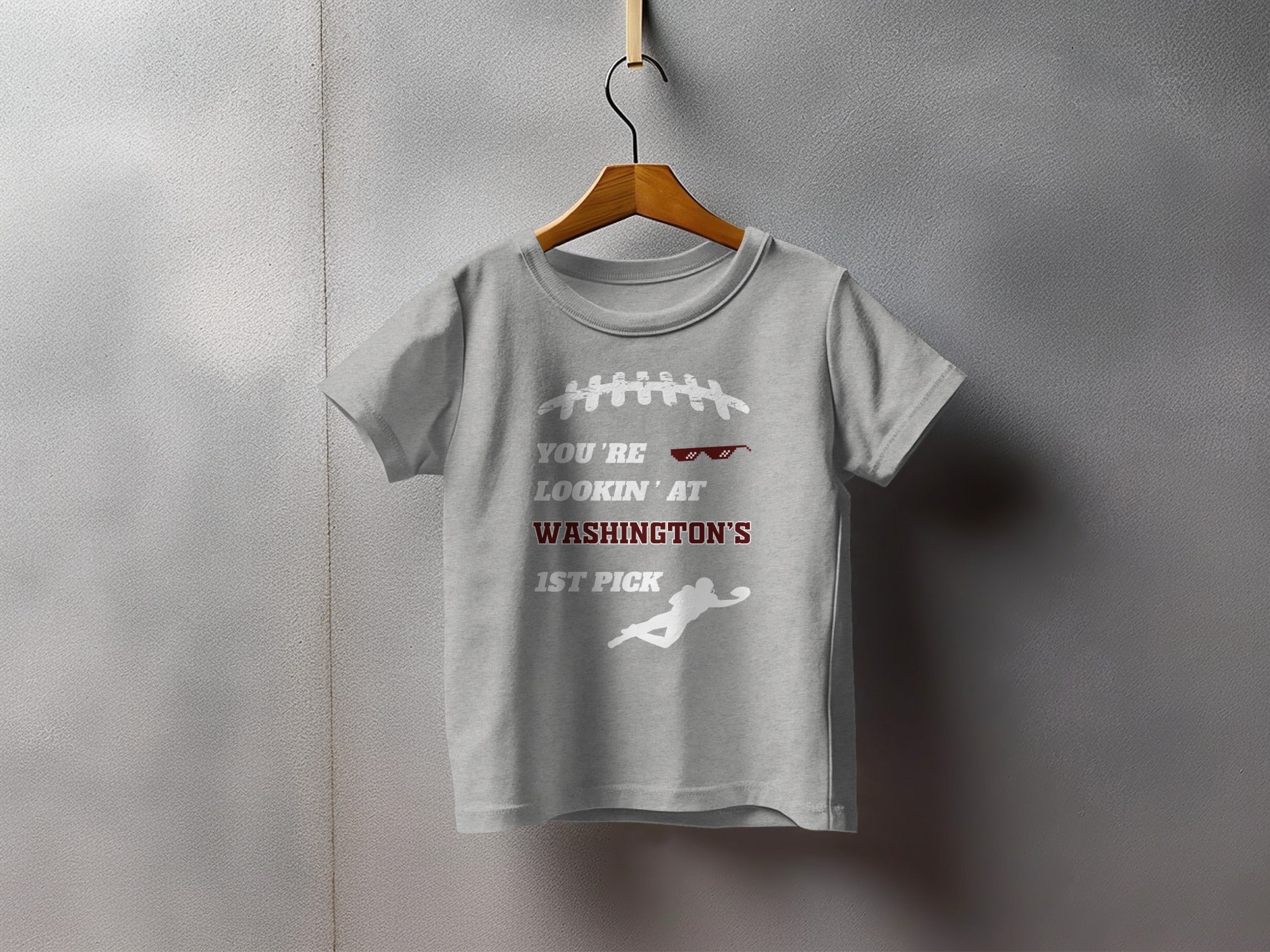 Washington's 1st Pick Football Graphic T-Shirt