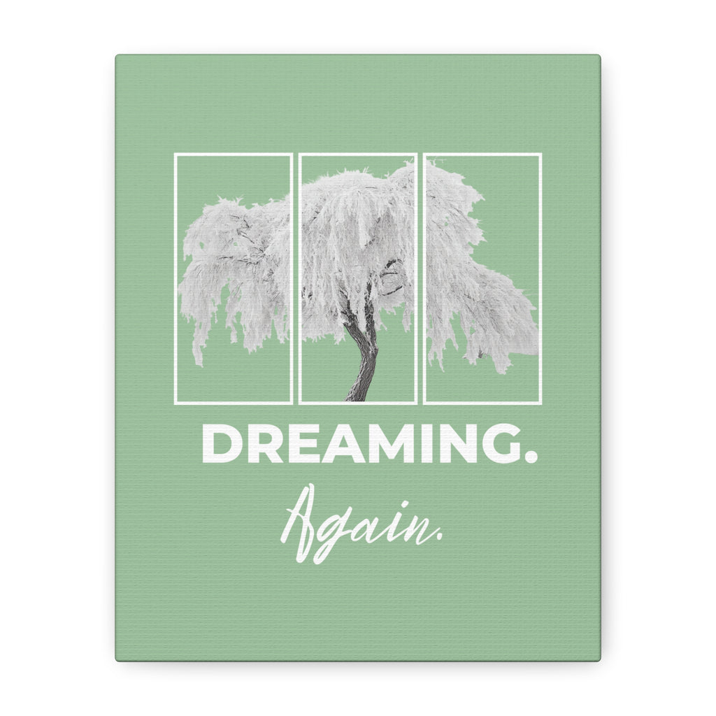 Dreaming Again Canvas Art | Minimal Inspirational Wall Art
