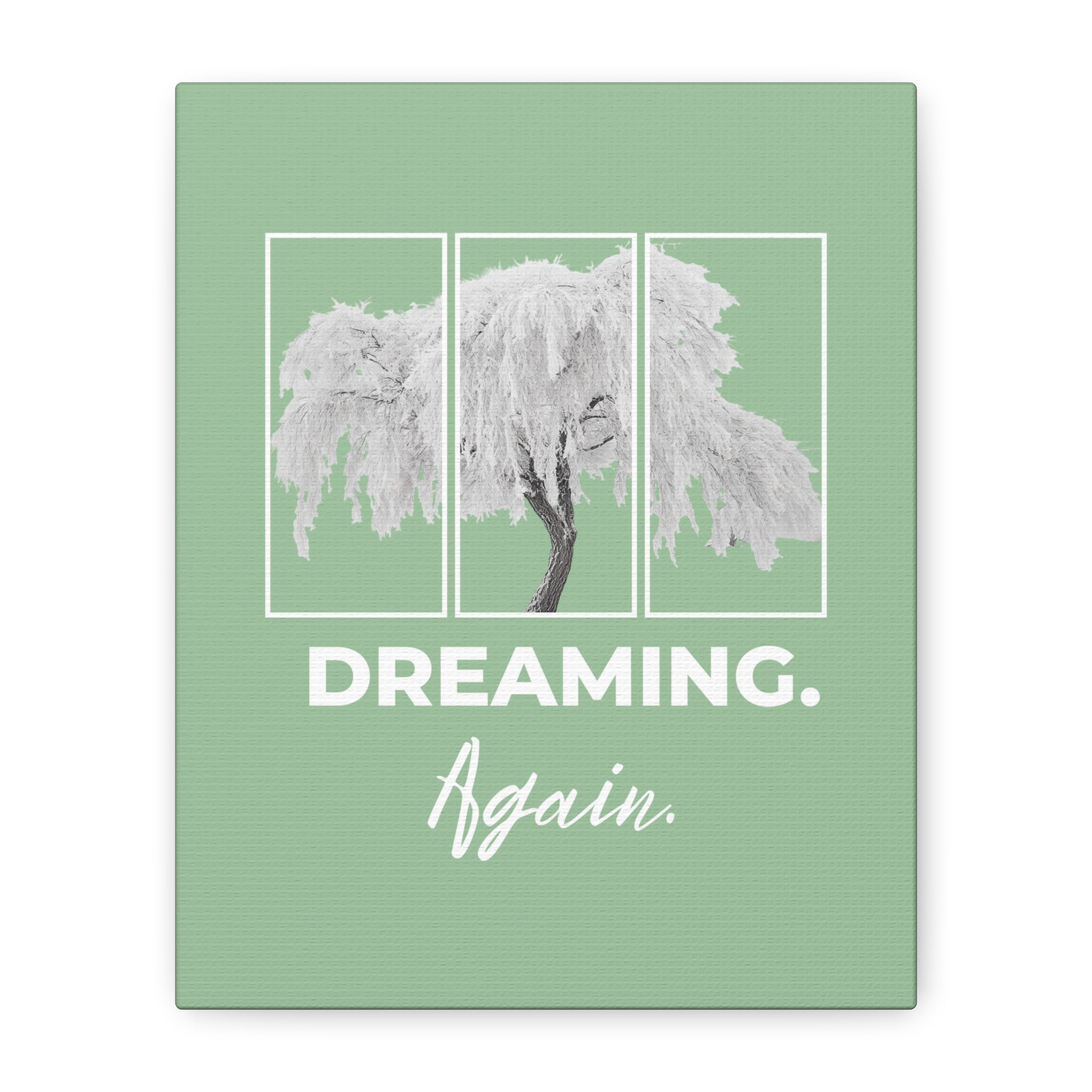 Dreaming Again Canvas Art | Minimal Inspirational Wall Art