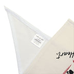 4 Paws Big Heart Pet Bandana | Heart Paw Print Dog & Cat Bandana | Cute Pet Accessory