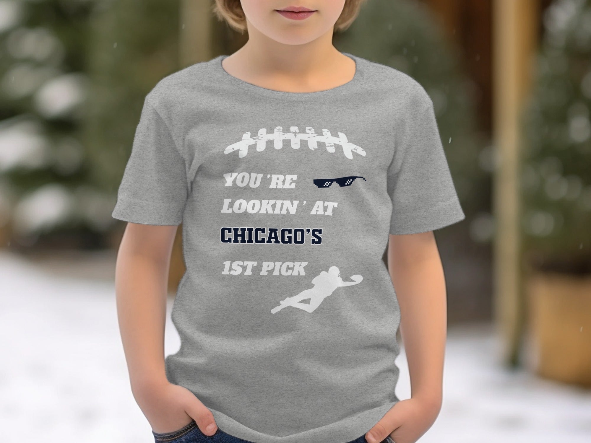 You're Lookin' At Chicago's 1st Pick Football Tee