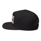 “More Than Conquerors” Embroidered Cap – Romans 8:37 Christian Flat Bill Hat – Faith Apparel