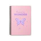 Powered by Wonder Butterfly Design Notebook