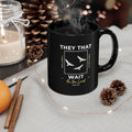 “They That Wait On The Lord” Christian Coffee Mug – Isaiah 40:31 Bible Verse Mug –  Faith Scripture Mug (11oz / 15oz)
