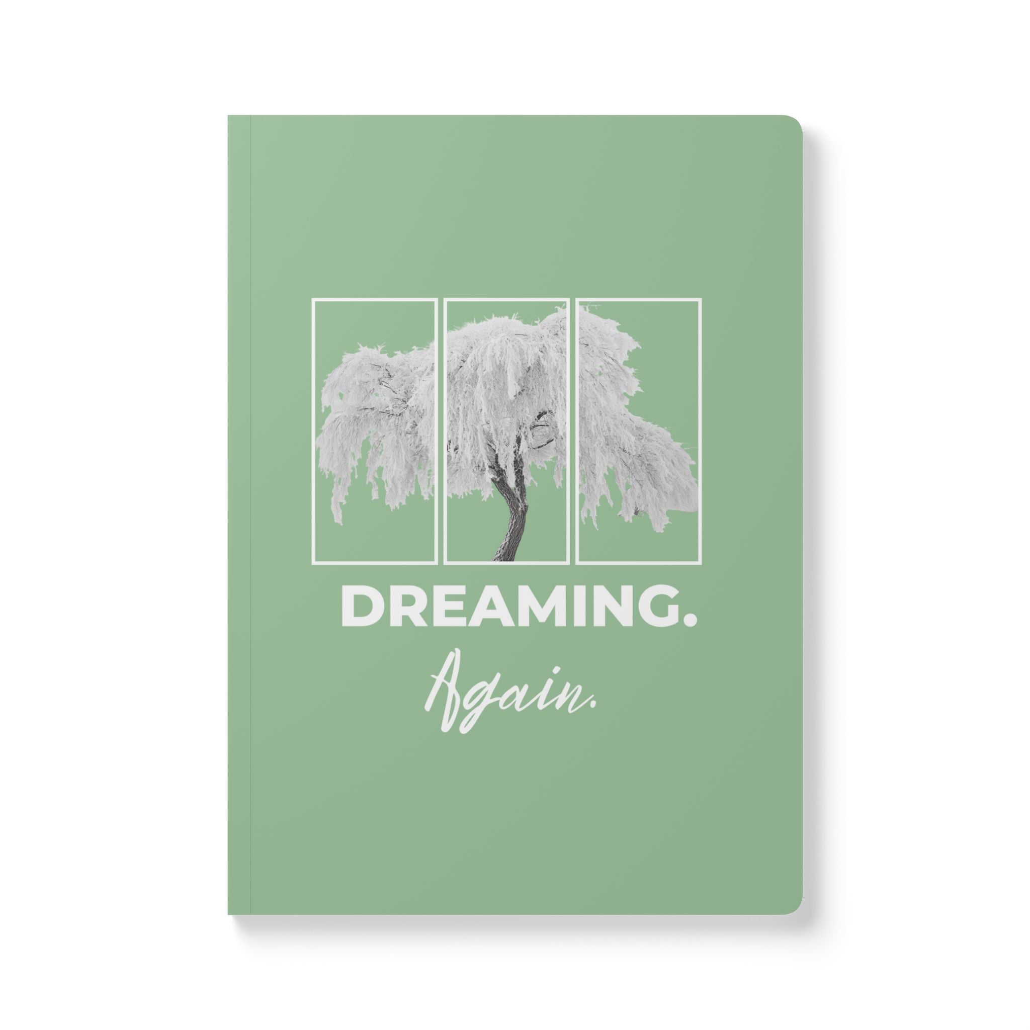 Dreaming Again Softcover Journal | Encouragement Gift Notebook | Willow Design | Inspirational Journal