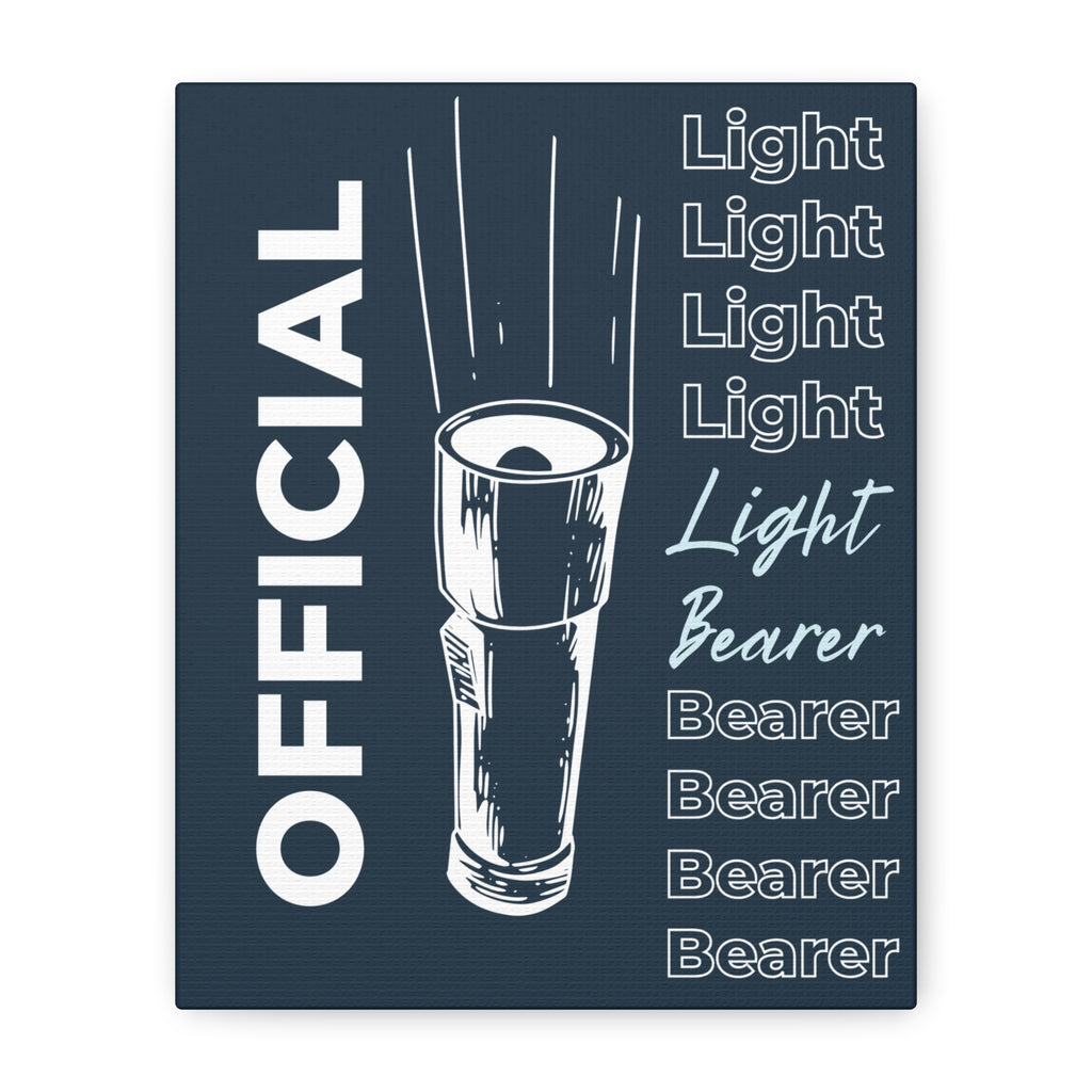 Official Light Bearer Canvas Art | Kids Room Wall Decor