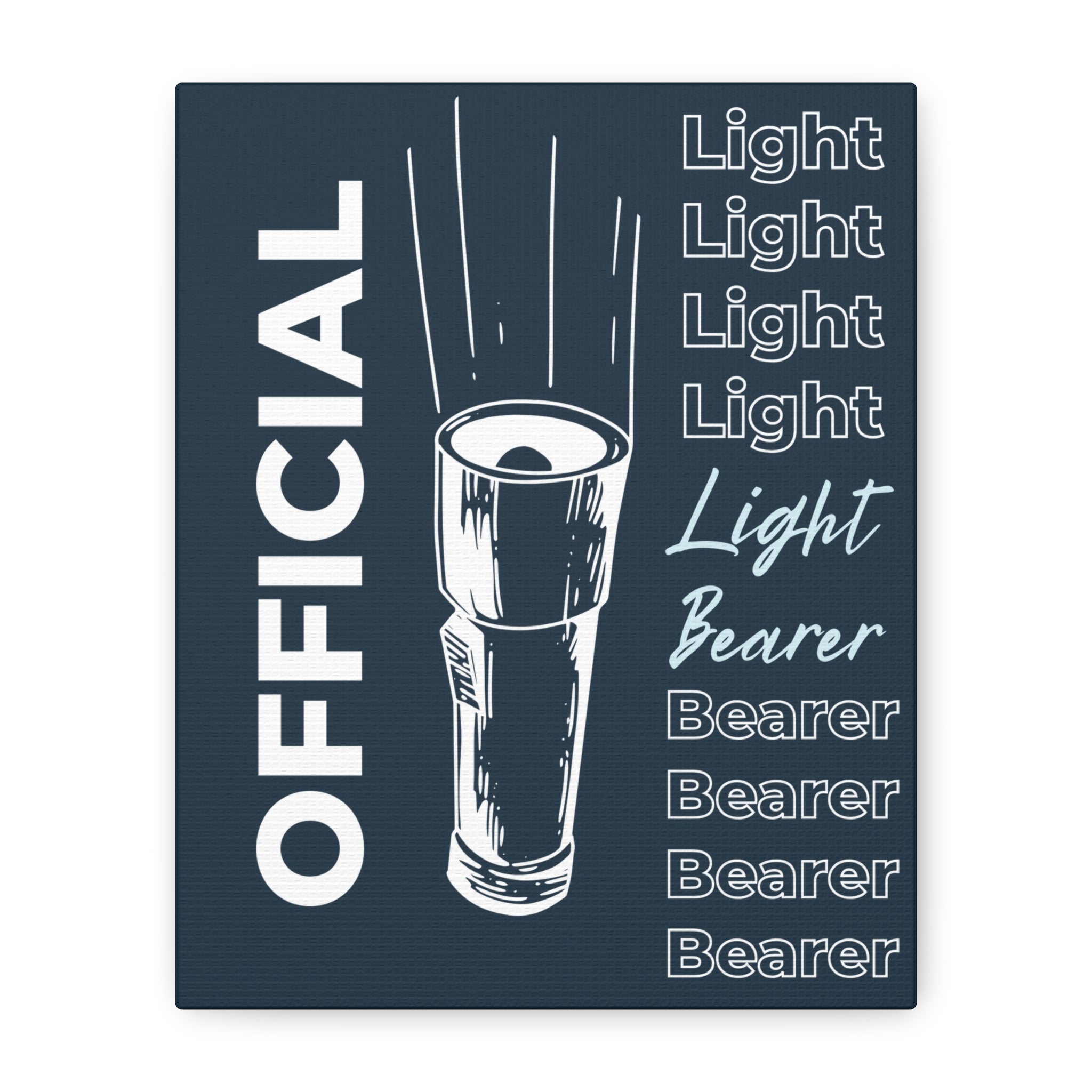 Official Light Bearer Canvas Art | Kids Room Wall Decor