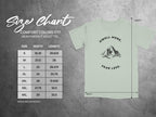 Dwell More Fear Less Mountain Design Heavyweight Tee