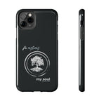 “He Restores My Soul” Phone Case – Psalm 23:3 Christian Bible Verse iPhone & Android Case – Faith Accessory