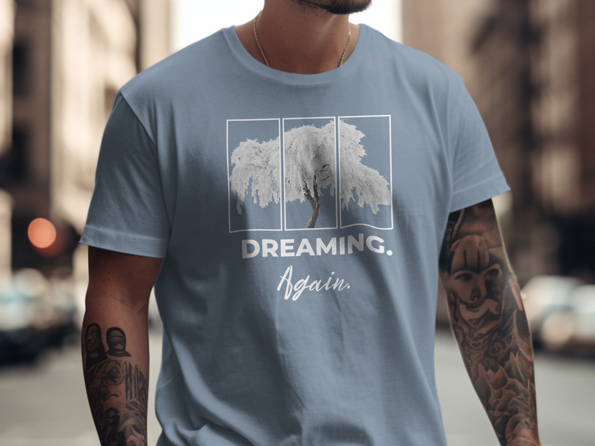 Dreaming Again Tree Graphic T-Shirt for Stylish Look