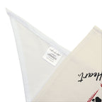 4 Paws Big Heart Pet Bandana | Heart Paw Print Dog & Cat Bandana | Cute Pet Accessory