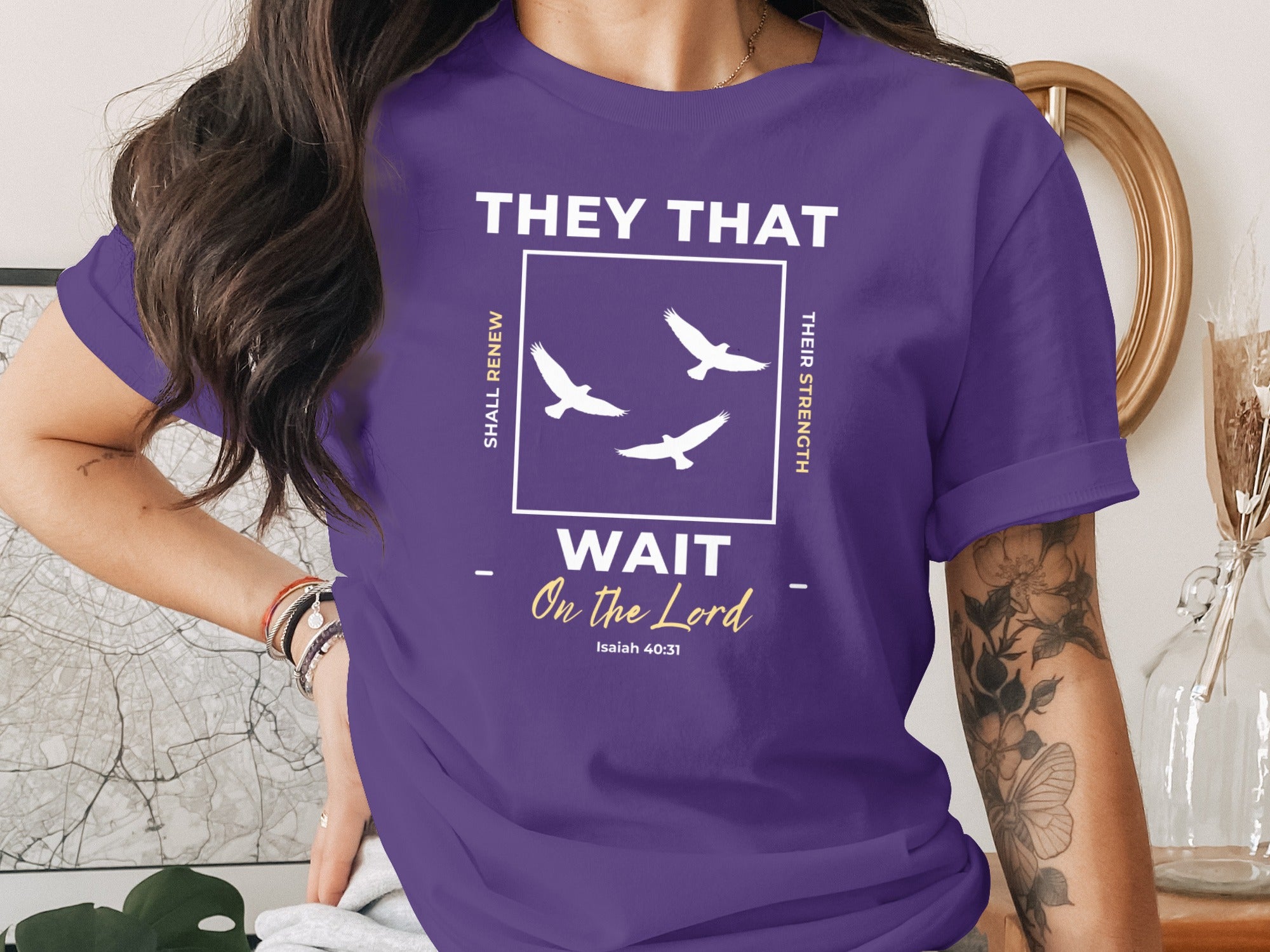 They That Wait On The Lord Isaiah 40:31 Shirt
