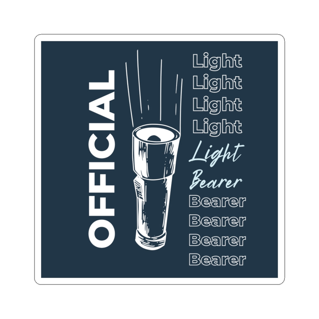 Official Light Bearer Flashlight Sticker | Kids Vinyl Sticker