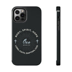 “One" Unity Phone Case –  Ephesians 4:4–6 Christian Bible Verse iPhone & Android Case – Faith Accessory