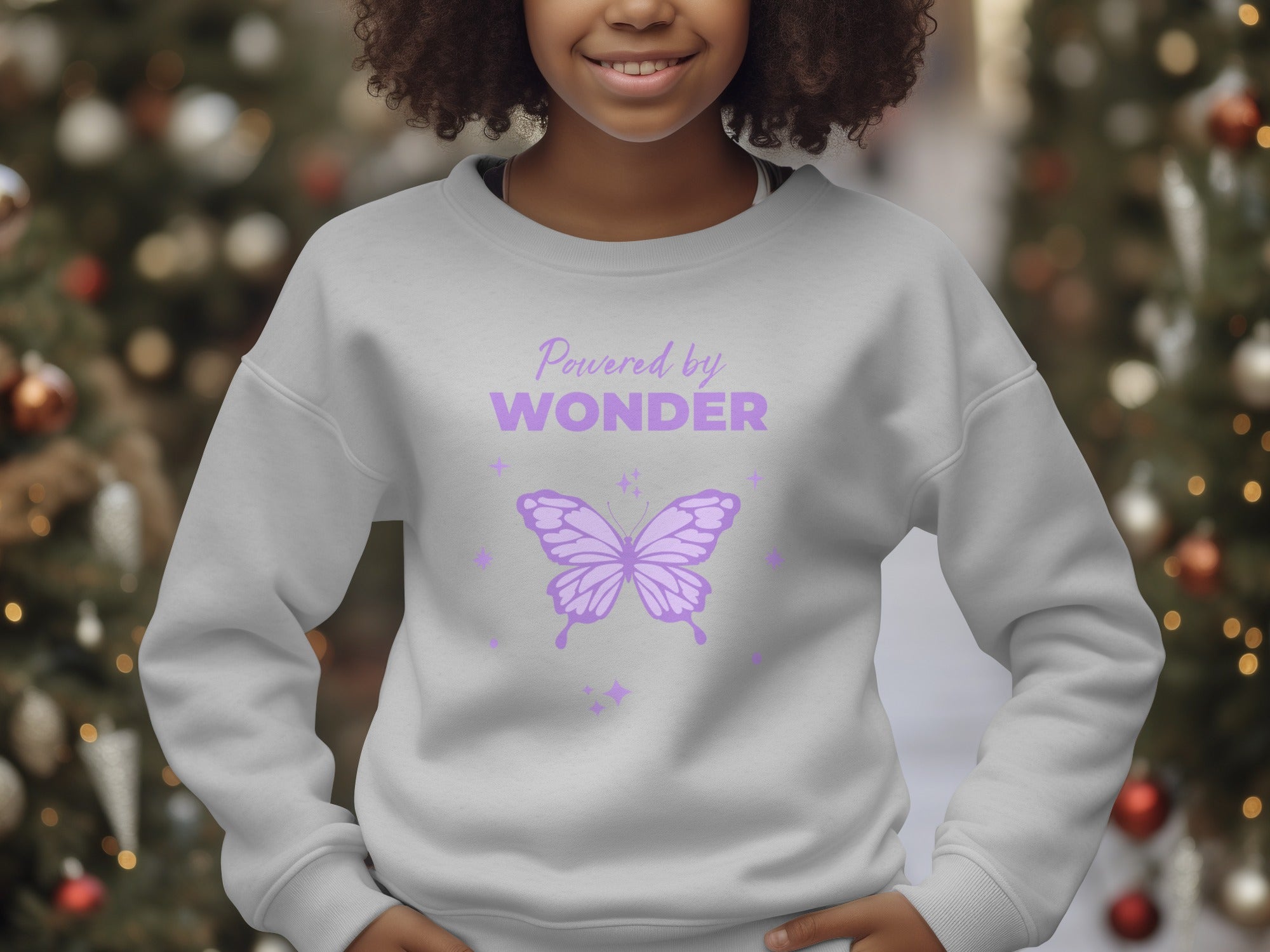 Powered by Wonder Butterfly Graphic Sweatshirt Product