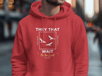 They That Renew Strength Wait On the Lord Hoodie
Hoodie
Red Hoodie
Religious Apparel
Christian Clothing
Scripture Verse
Isaiah 40:31
Faith Based
Inspirational
Strength Message
Renewal Theme
Bird Design
Dove Symbol
Spiritual Wear
Unisex Hoodie
Graphic Hoodie
Comfortable Top
Devotional Wear
Hopeful Message
Wait On The Lord
Red Top