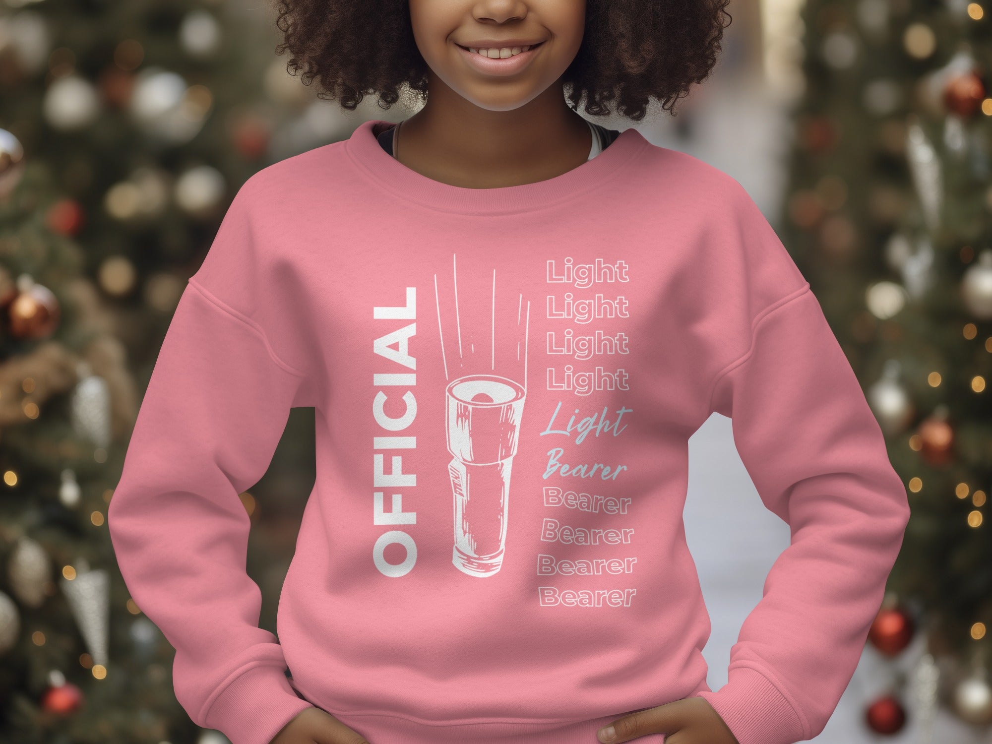 Official Light Bearer Sweatshirt Christmas Theme