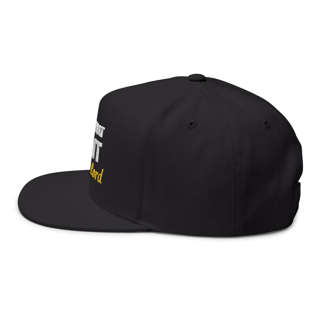 “They That Wait On The Lord” Embroidered Cap –  Isaiah 40:31 Christian Flat Bill Hat – Faith Apparel