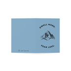 Dwell More Fear Less Mountain Greeting Cards Set | Inspirational Card