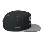 “They That Wait On The Lord” Embroidered Cap –  Isaiah 40:31 Christian Flat Bill Hat – Faith Apparel