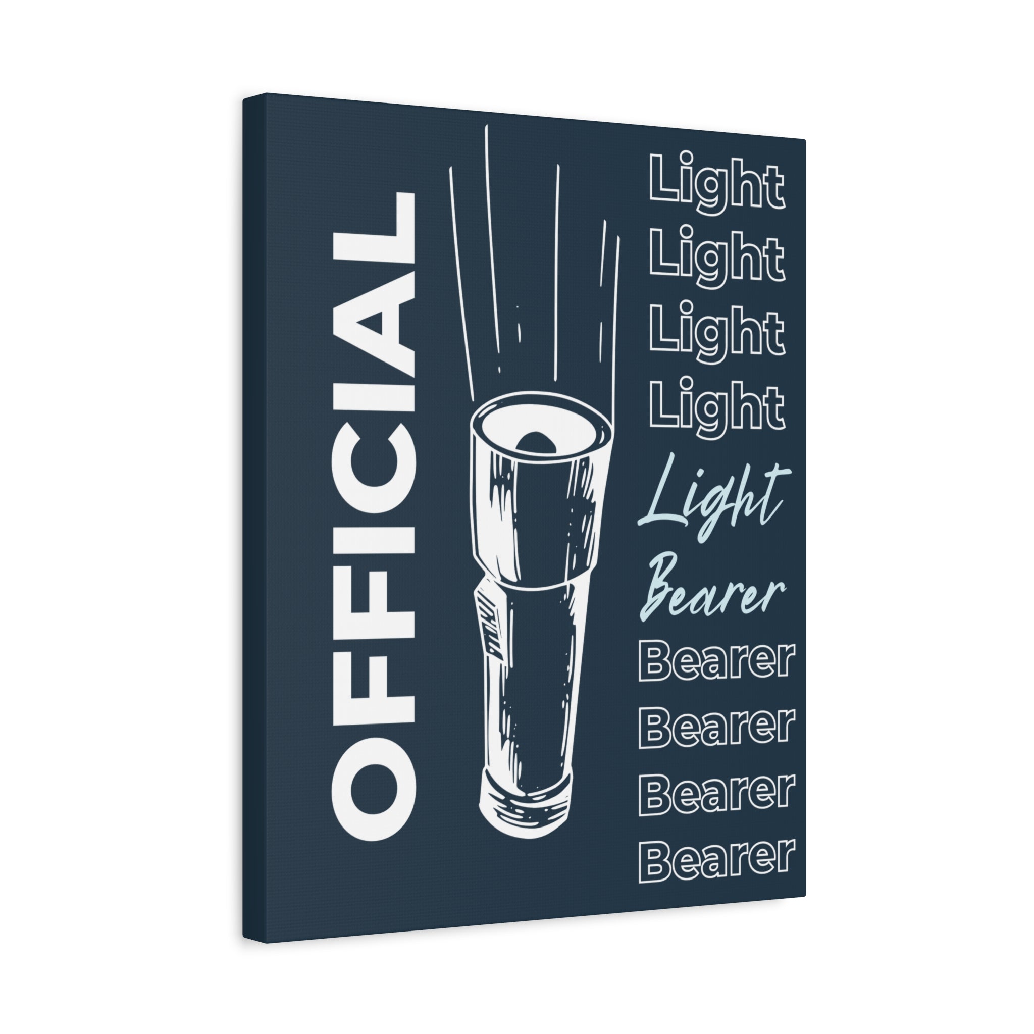 Official Light Bearer Canvas Art | Kids Room Wall Decor