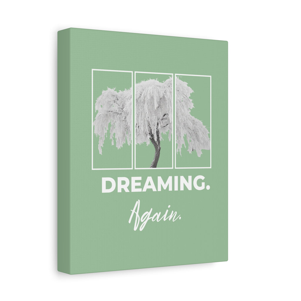 Dreaming Again Canvas Art | Minimal Inspirational Wall Art