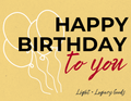 Light + Legacy E-Gift Card - Birthday