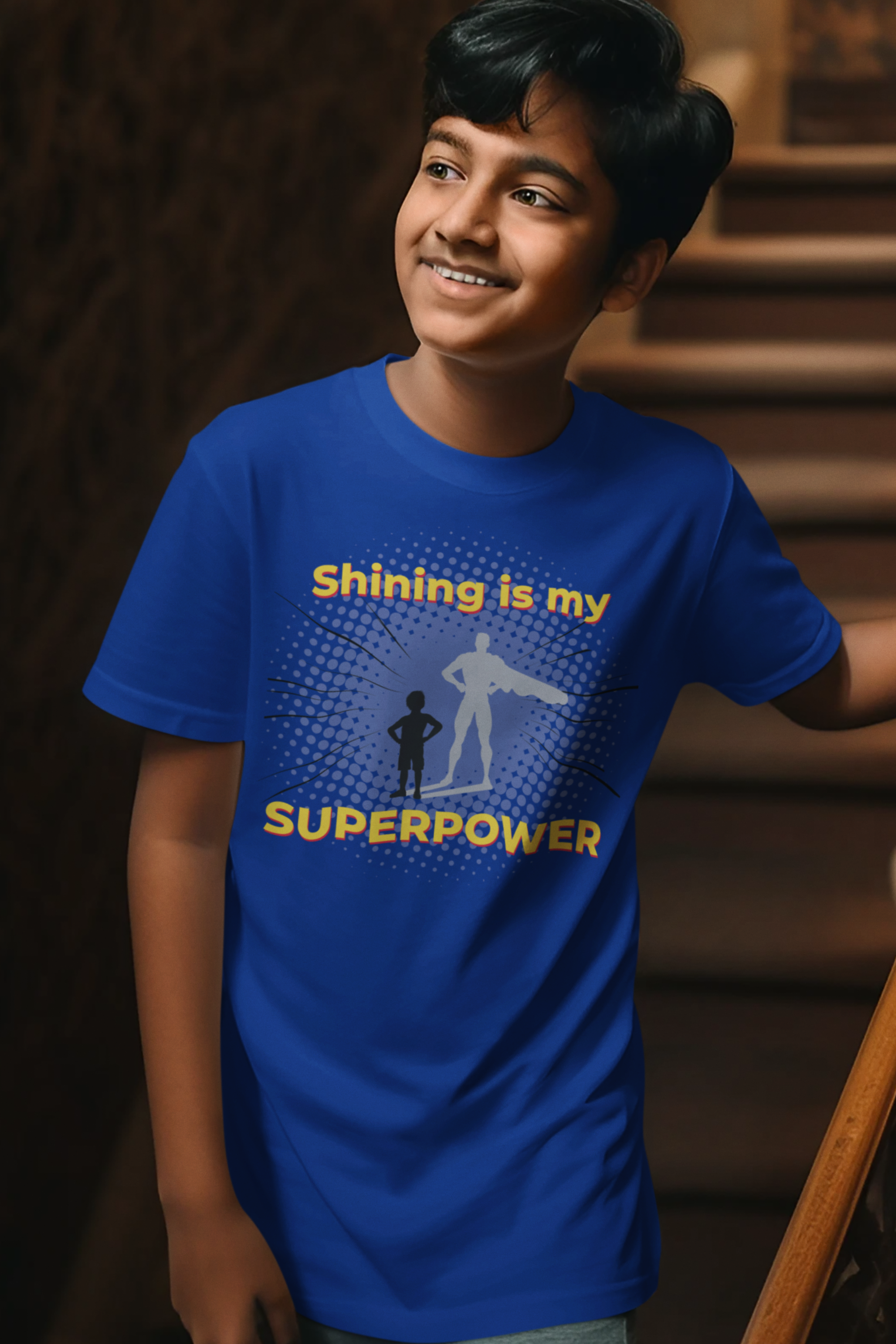 Shining is My Superpower Kids T-Shirt | Hero Tees