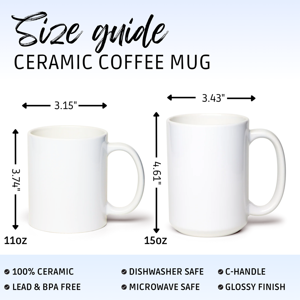 Hope Today Floral Ceramic Mug — Cozy Coffee Cup (11oz & 15oz)