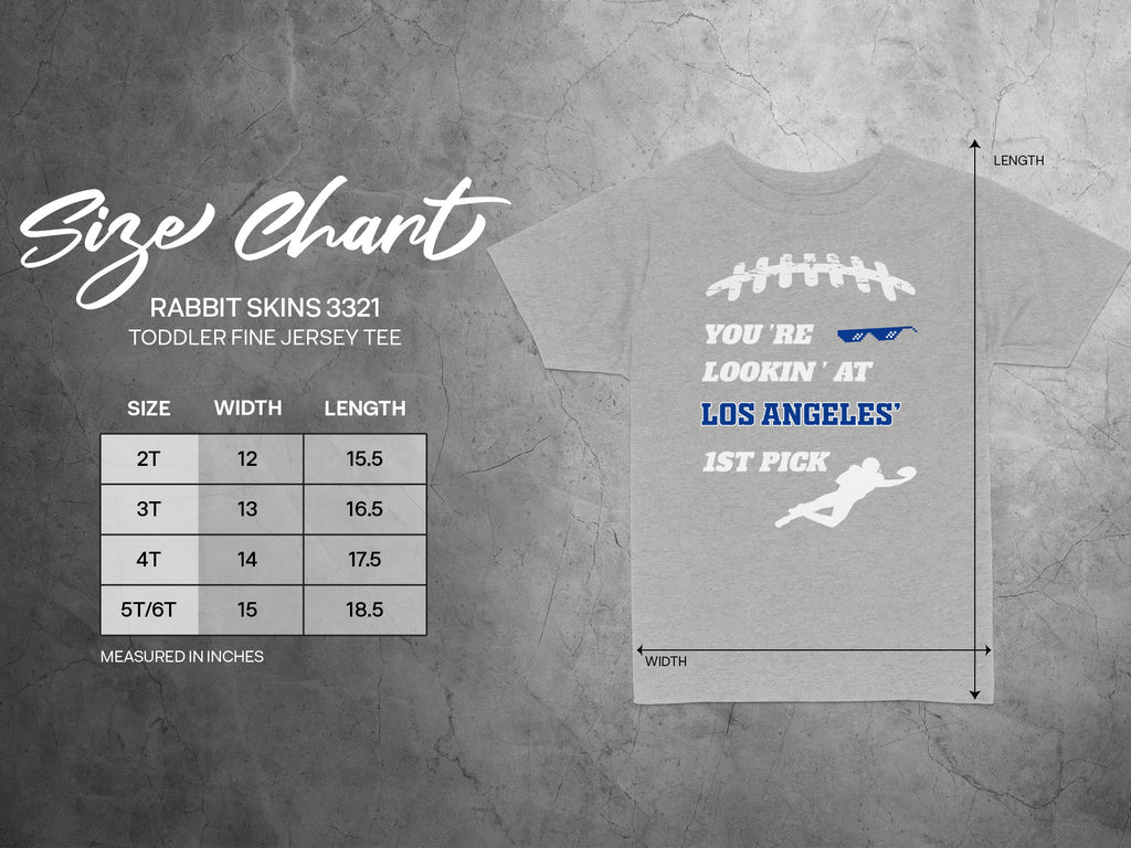 You're Lookin' at Los Angeles' 1st Pick Toddler Tee