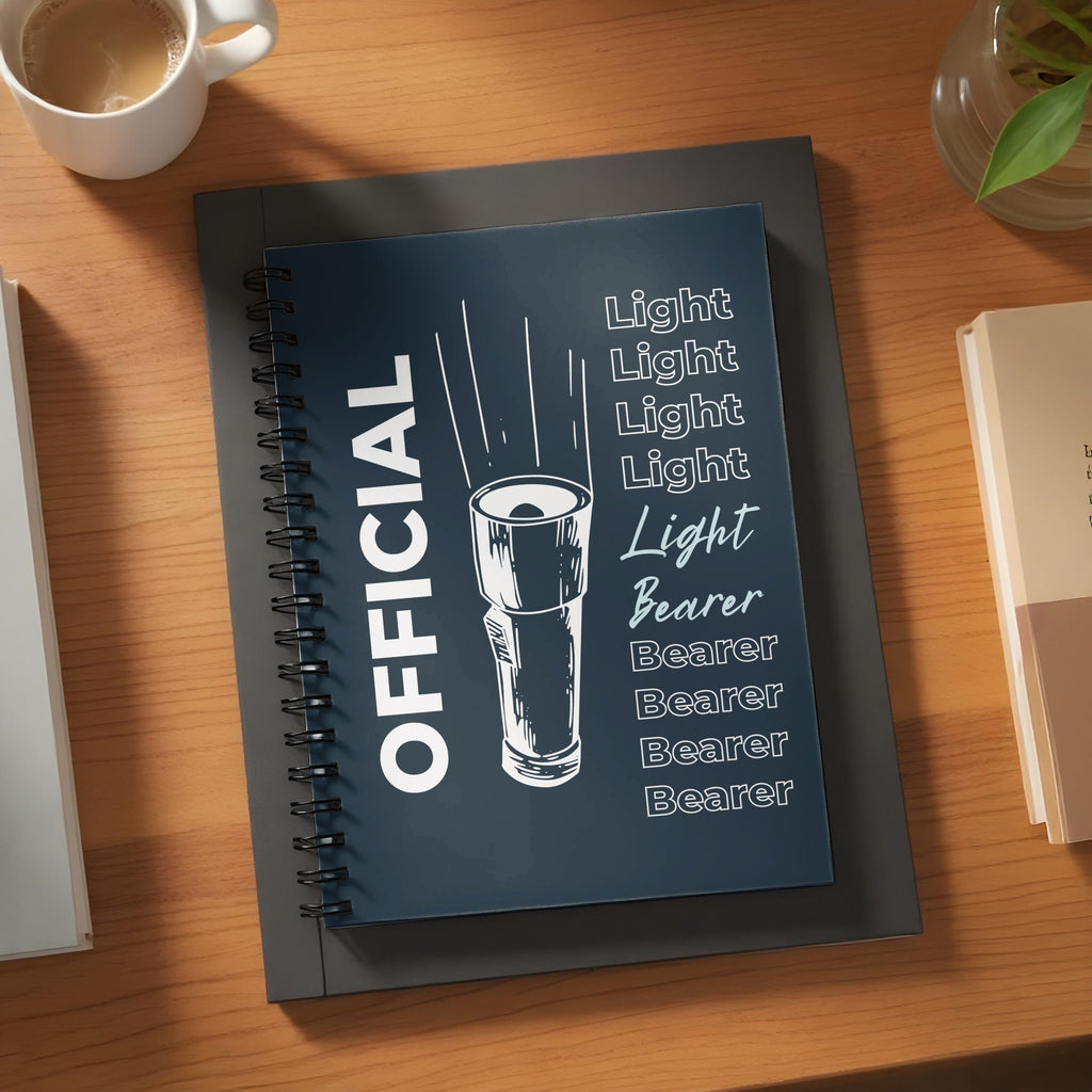 Official Light Bearer Spiral Notebook for Everyday Use