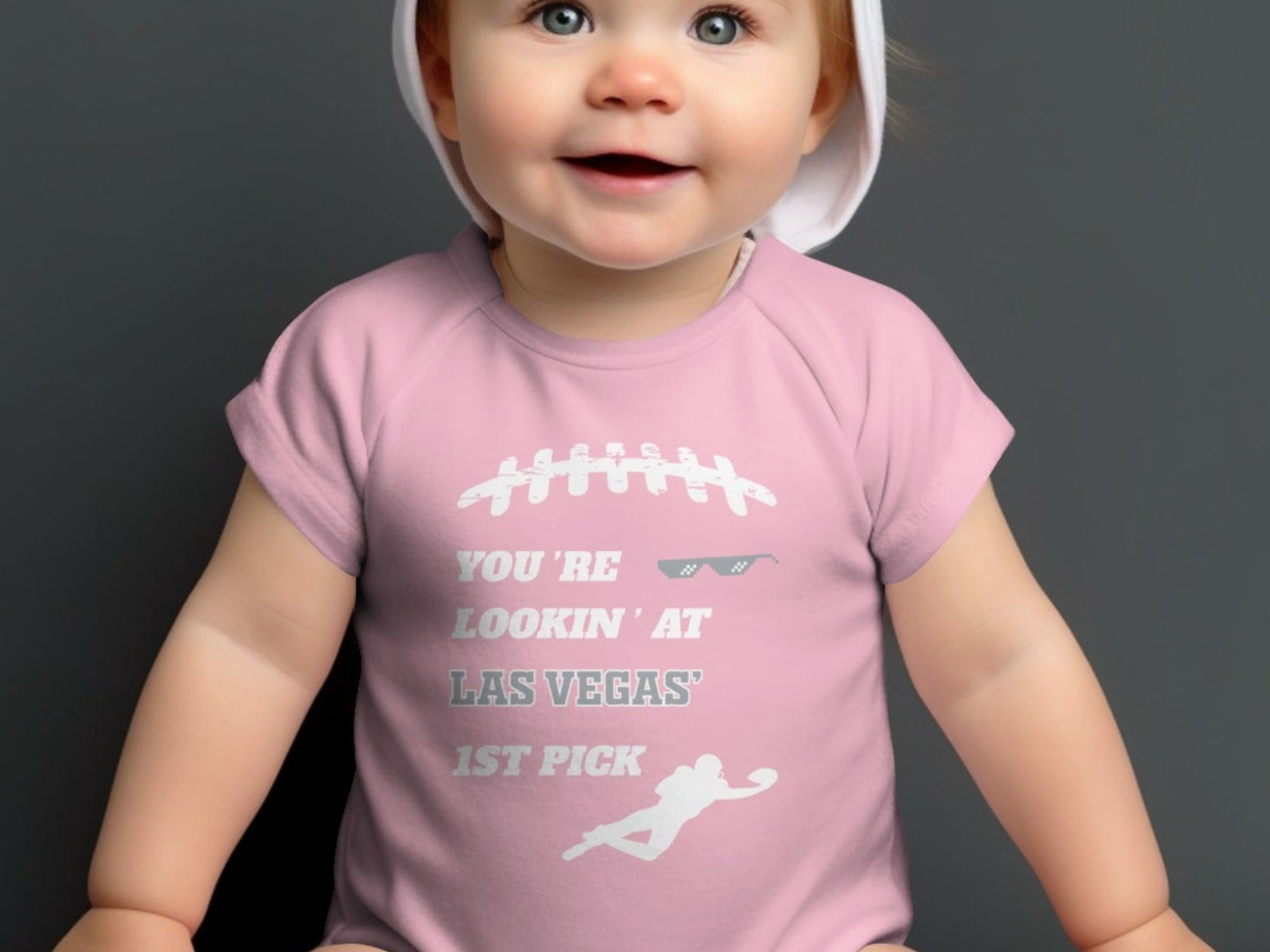 Lookin' at Las Vegas' 1st Pick Baby Onesie Outfit