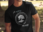He Restores My Soul Psalm 23:3 Tree Graphic T-shirt
