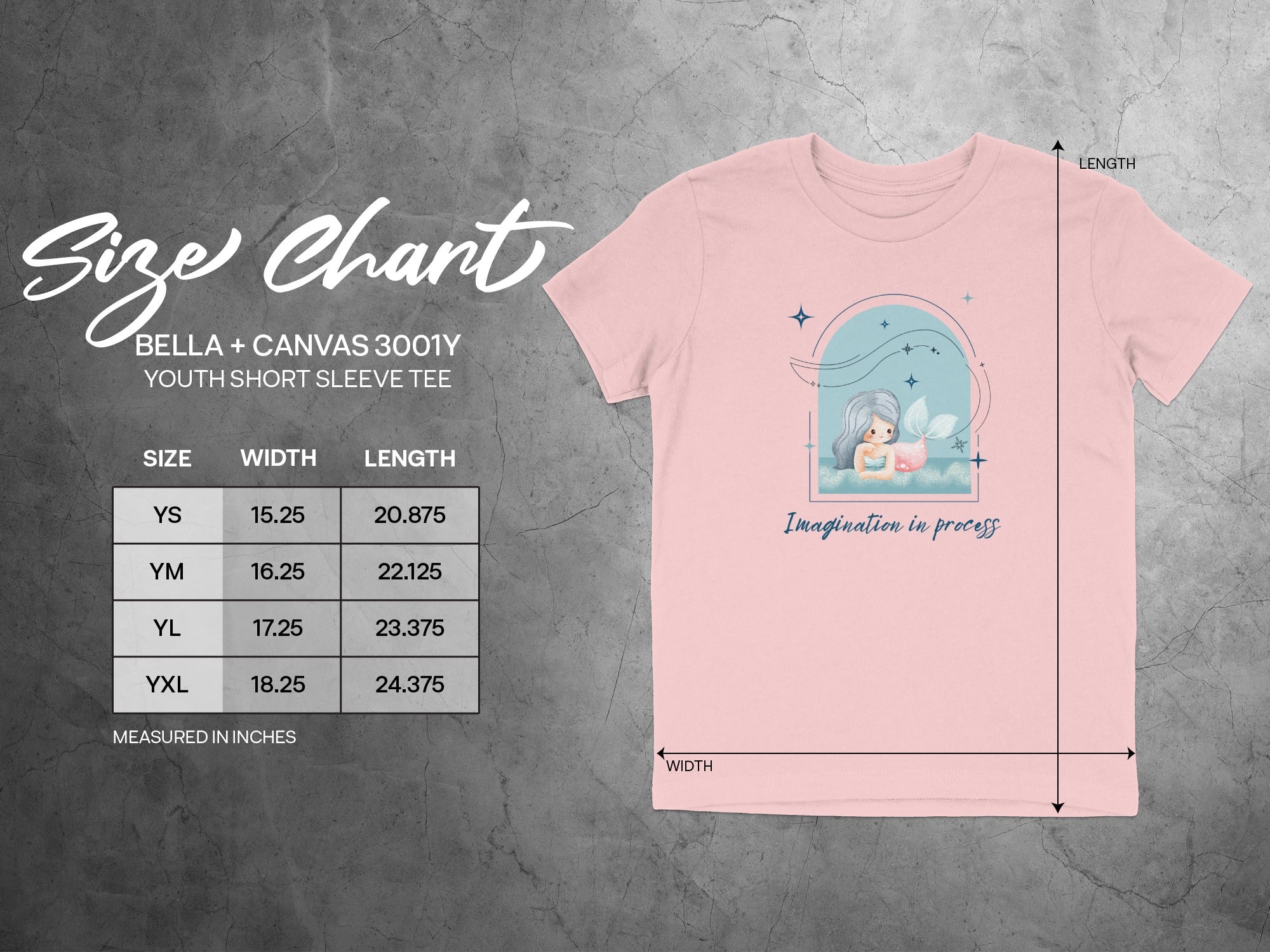 Imagination in Process Youth Short Sleeve Tee