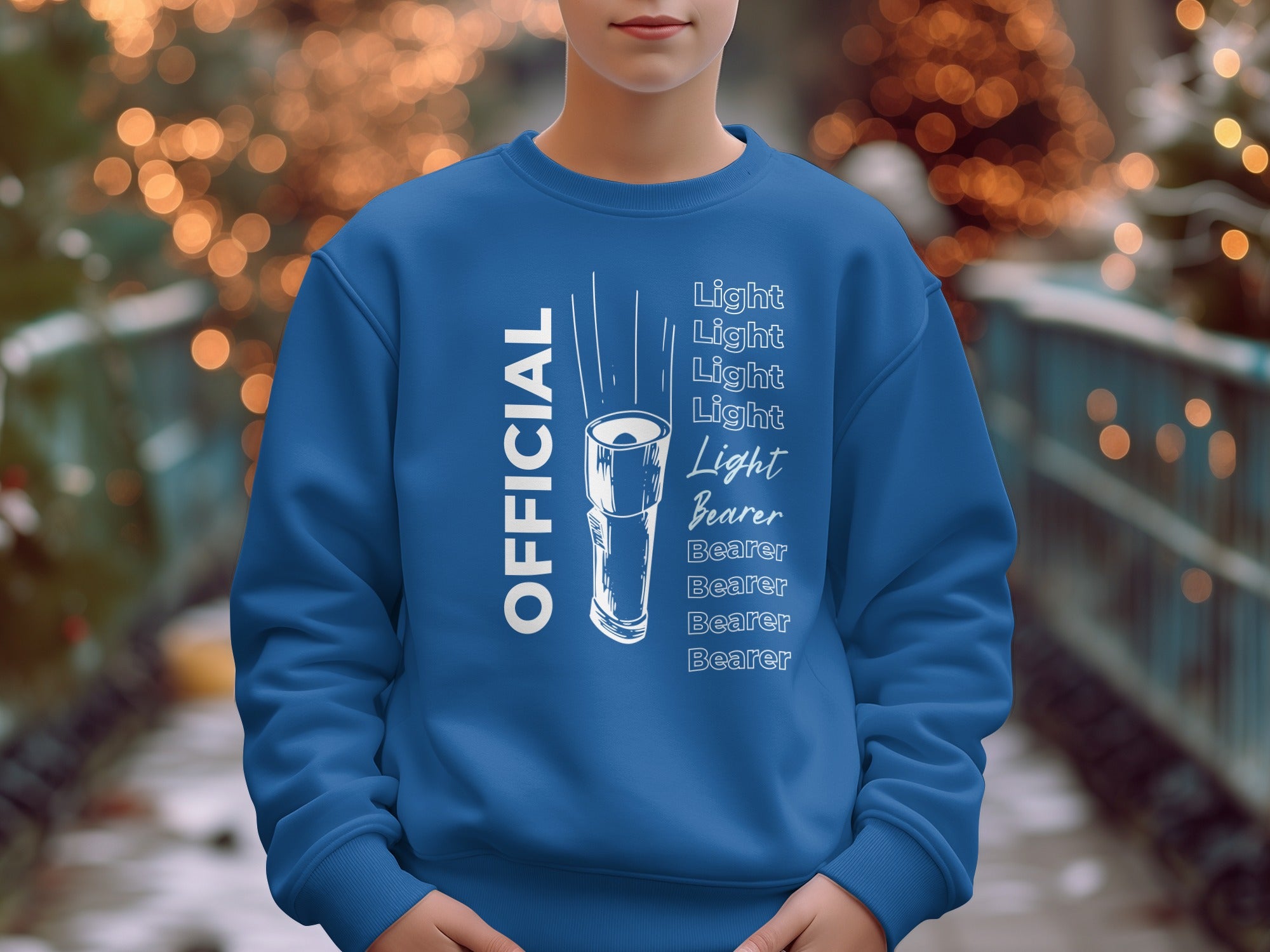 Official Light Bearer Blue Sweatshirt Product