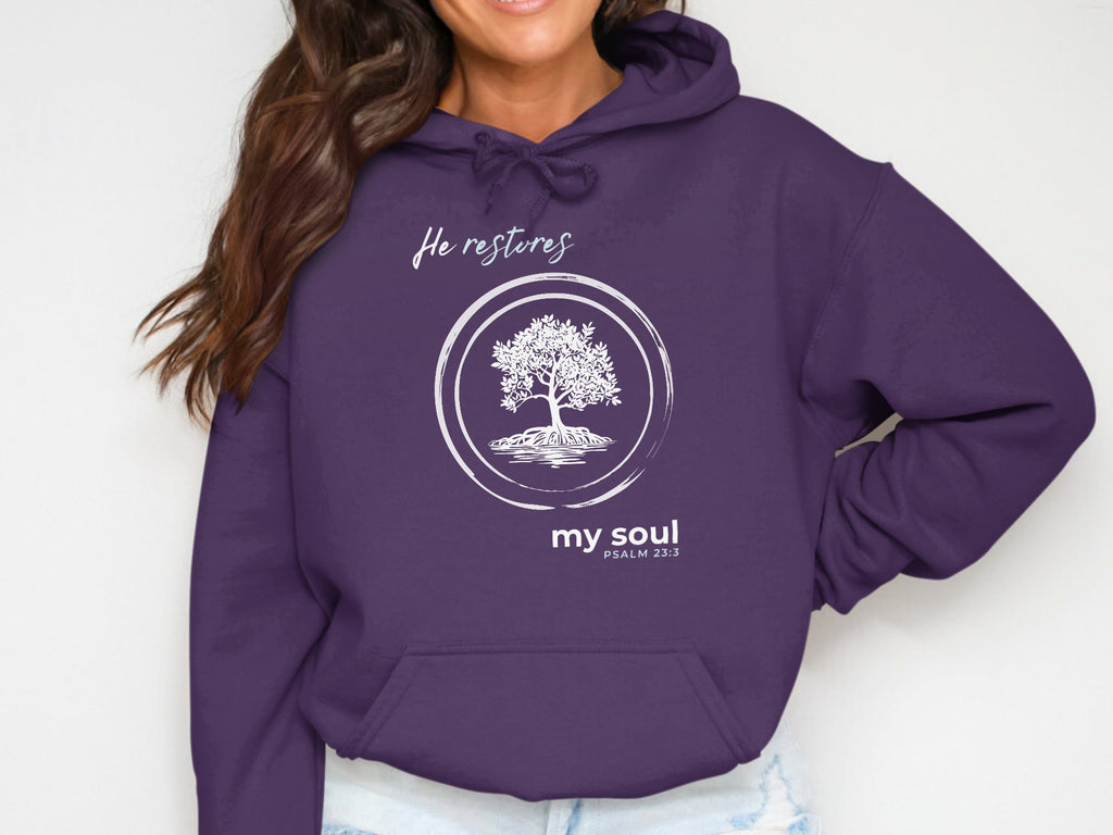 He restores my soul PSALM 23:3 tree design purple product type
He restores
My soul
Psalm 23:3
Tree design
Tree of life
Christian apparel
Religious quote
Scripture verse
Faith clothing
Inspirational message
Purple garment
Spiritual gift
Bible verse
Worship theme
Rooted symbolism
Graphic print
Unique graphic
Statement graphic
Unisex design
Religious symbolism