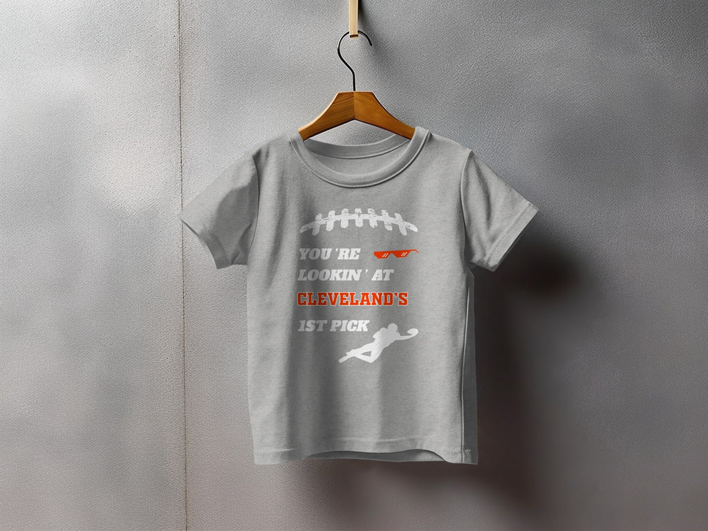 Cleveland's 1st Pick Football Fan T-Shirt