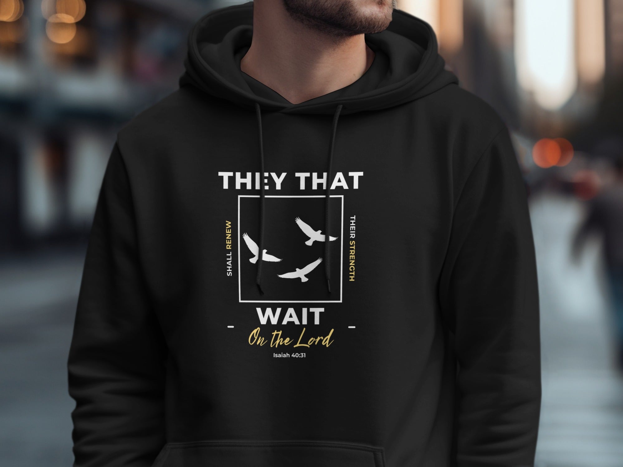 They That Wait On the Lord Isaiah 40:31 Faith product type

Christian Apparel
Bible Verse
Isaiah 40:31
Faith Gift
Hope Clothing
Religious Quote
Inspirational Message
Scripture Apparel
Lord's Strength
Waiting On God
Spiritual Wear
Bird Design
Prophetic Verse
Renew Strength
Christian Hoodie
Uplifting Design
Devotional Apparel
Gospel Message
Sacred Text
Holy Scripture