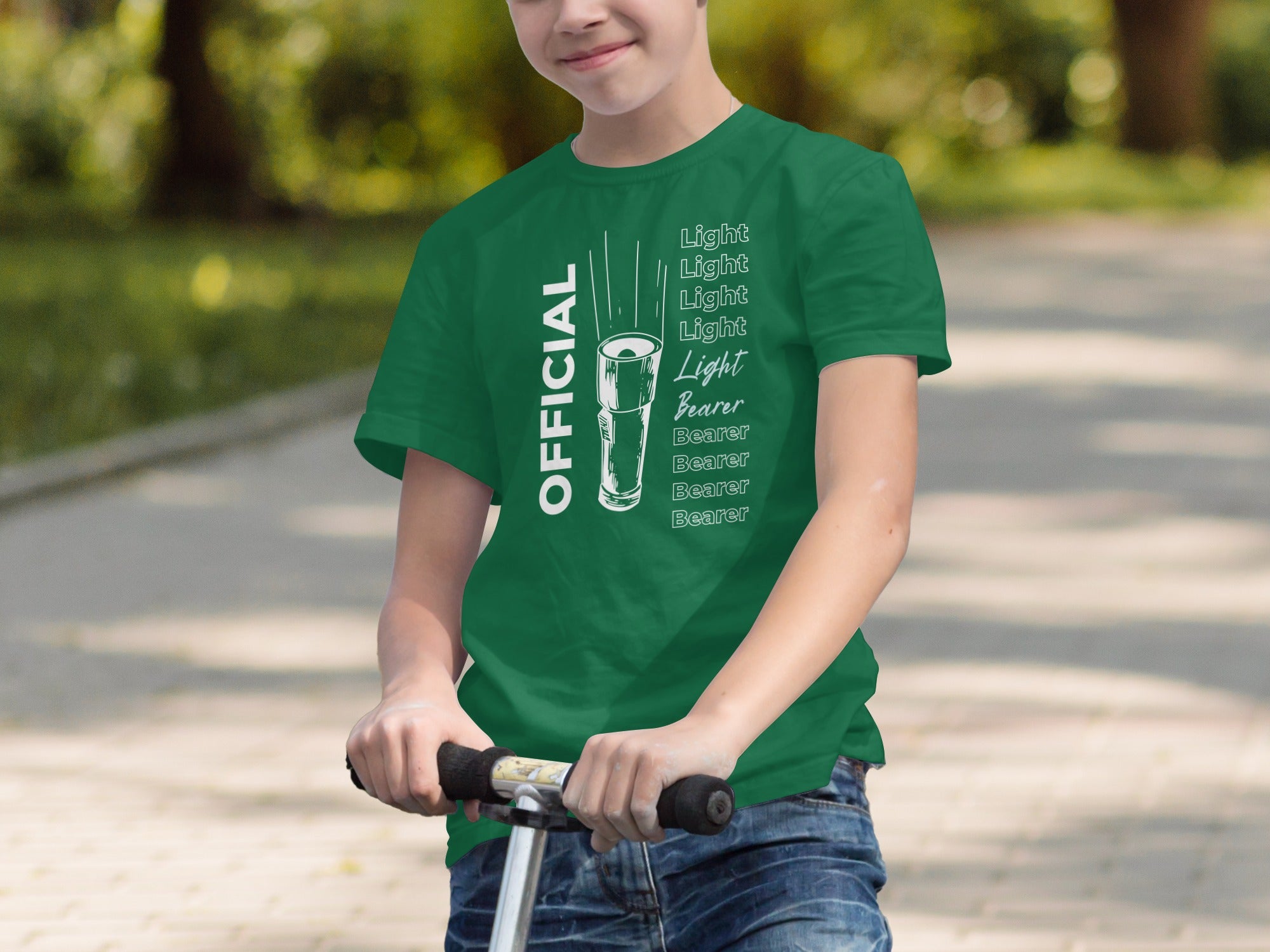 Official Light Bearer Shirt for Kids with Unique Design