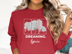 Dreaming Again Tree Graphic Printed Sweatshirt