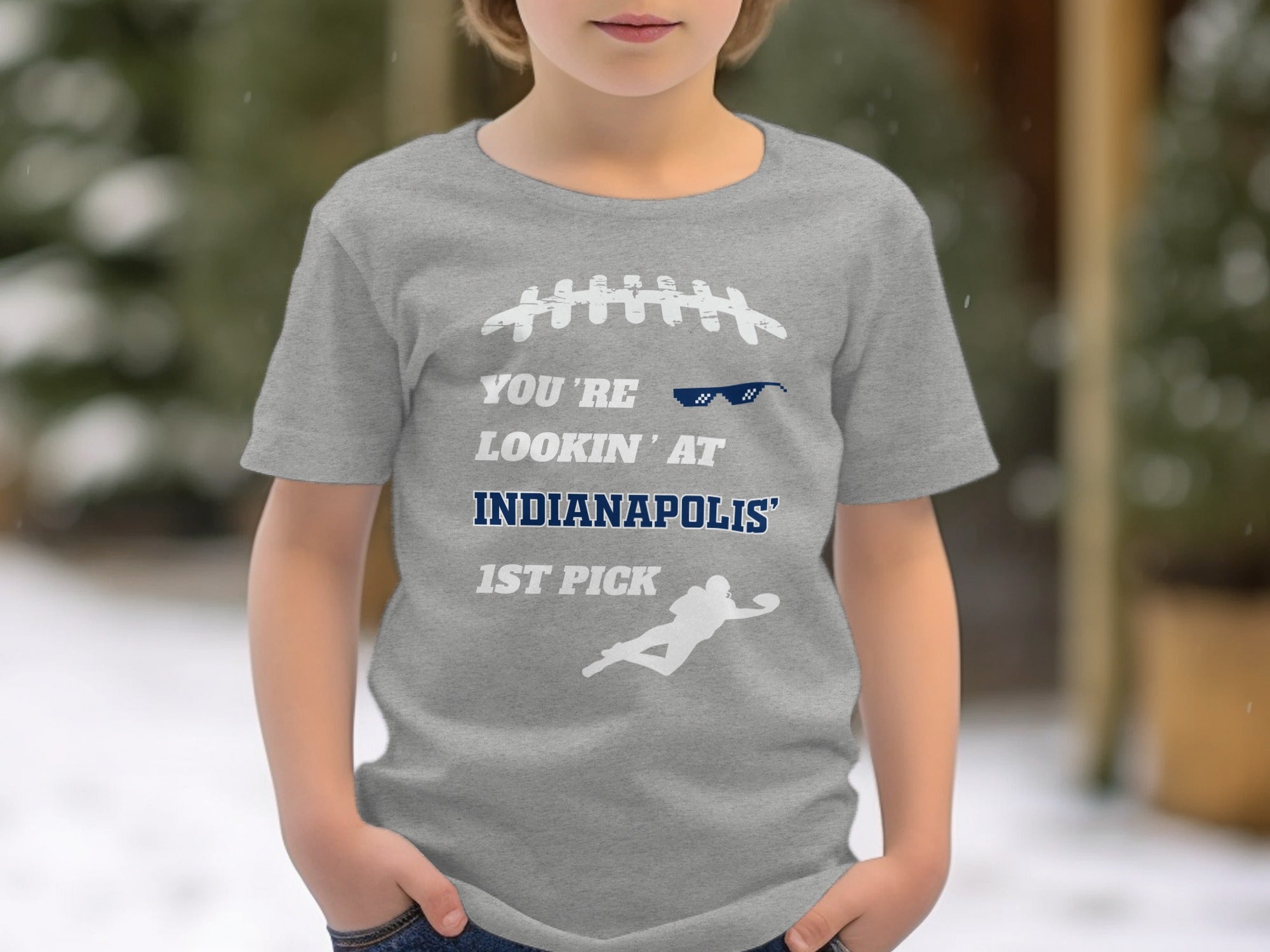 You're Lookin' At Indianapolis' 1st Pick T-shirt