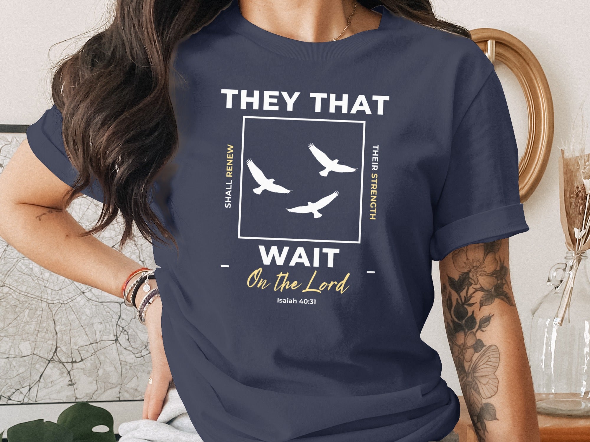 They That Wait On The Lord Isaiah 40:31 Shirt