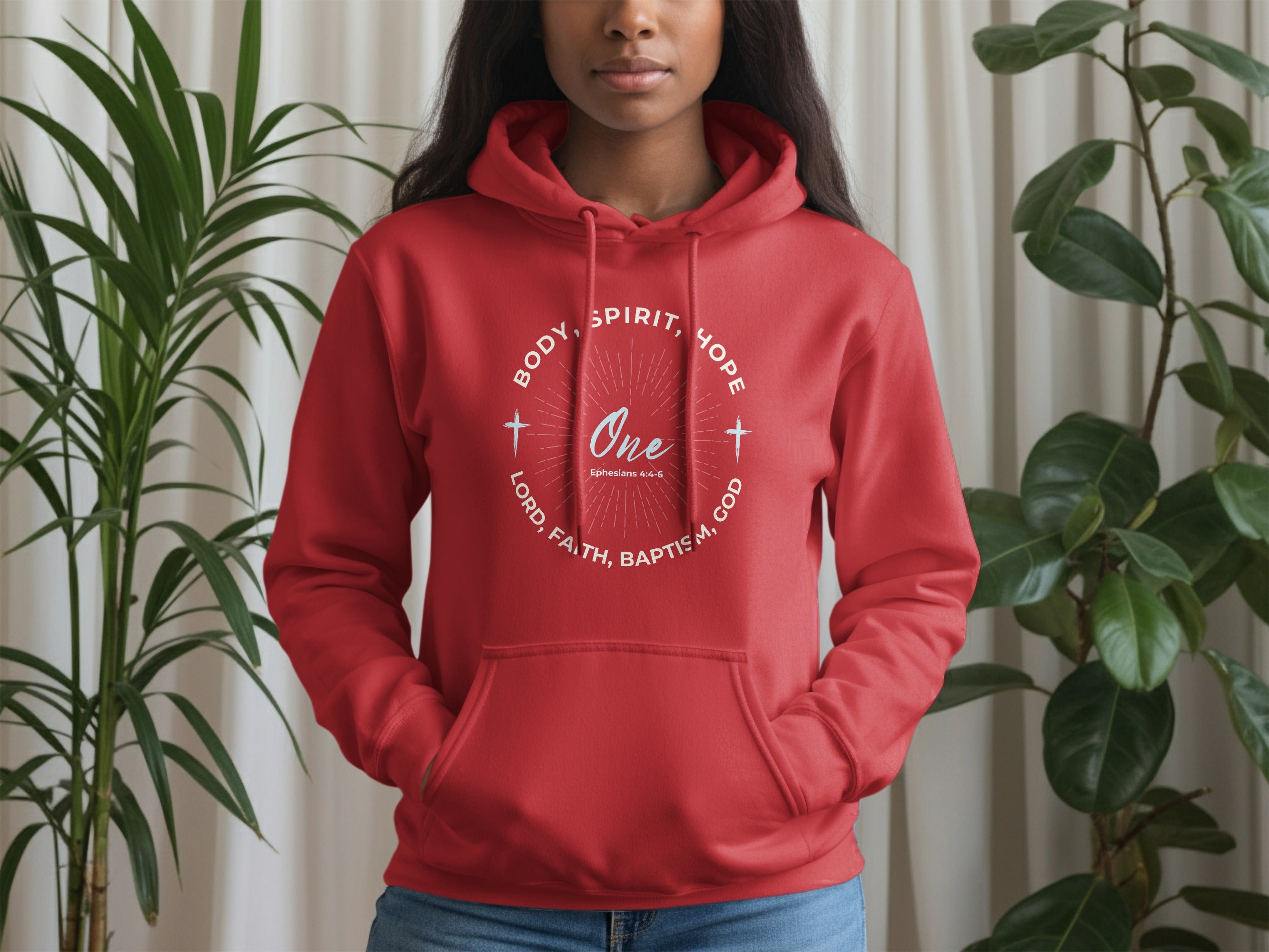 Body Spirit Hope One Ephesians 4:4-6 Faith God Hoodie product type