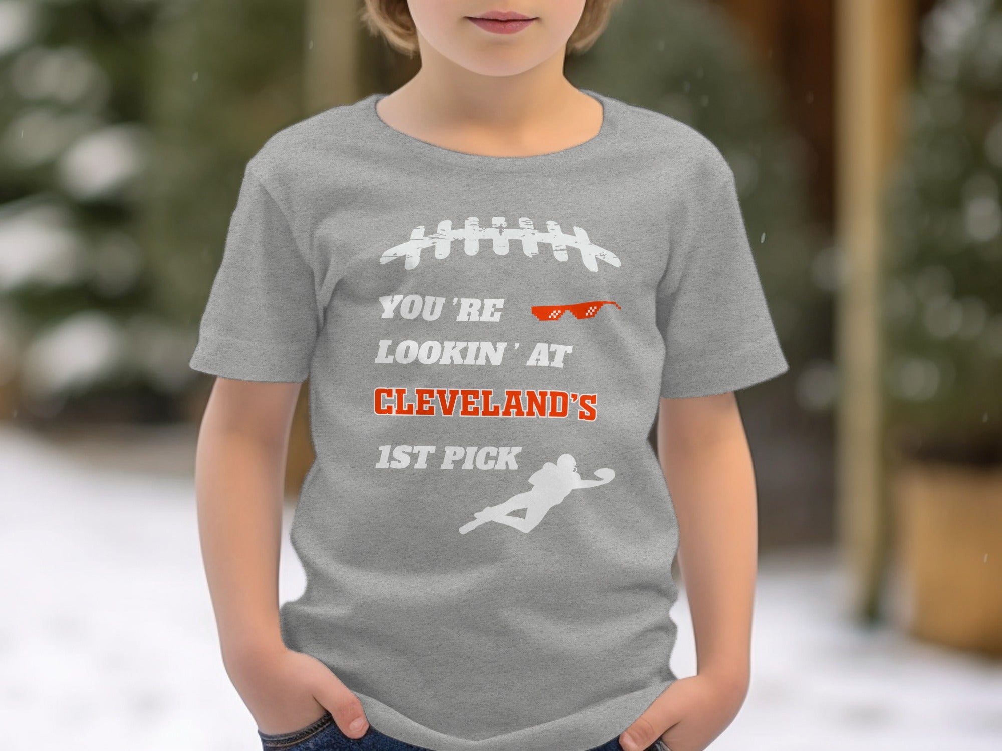 You're Lookin' At Cleveland's 1st Pick Football Shirt