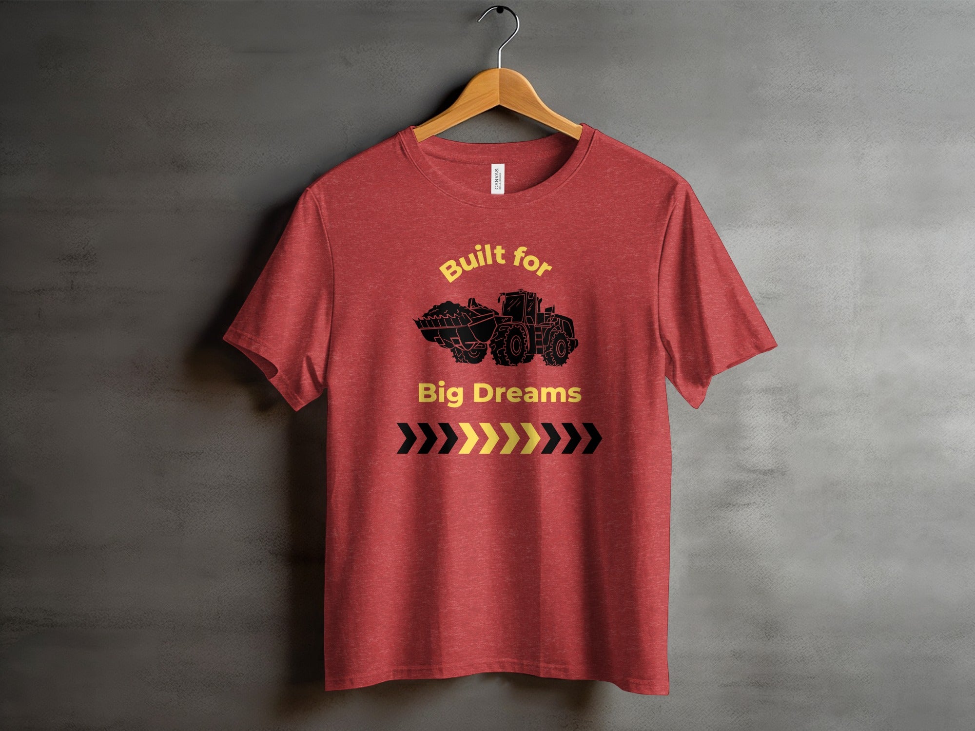Built for Big Dreams Inspirational T-Shirt